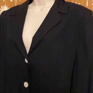 Italian black womenswear blazer